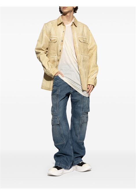 jeans double cargo uomo blu RICK OWENS DRKSHDW | DU01E3361 DWB06